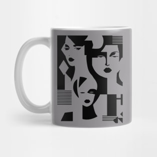 women faces Mug